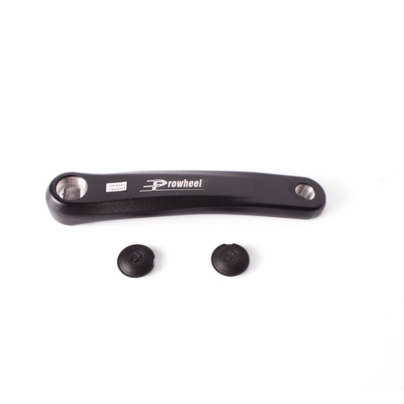 Шатун велосипедный Prowheel C00Q, левый, 170 мм, под ромб, алюминий AL-6061-T6, резьба 9/16&amp;quot;, черный