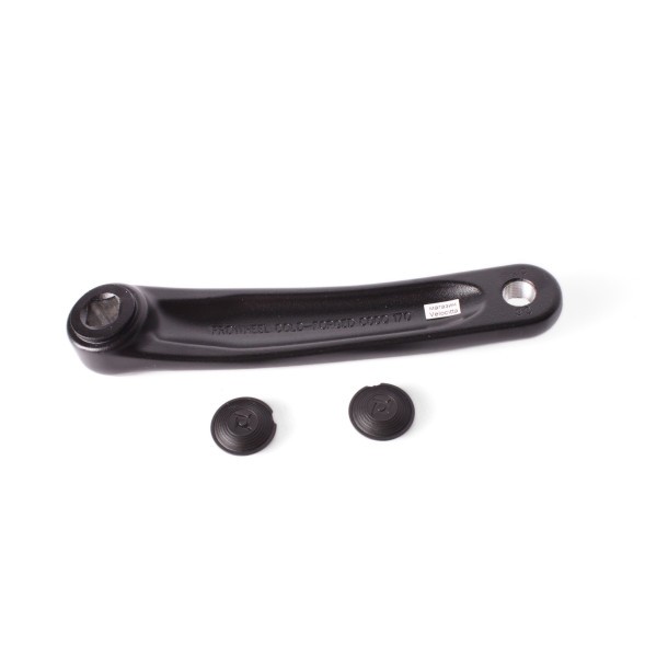 Шатун велосипедный Prowheel C00Q, левый, 170 мм, под ромб, алюминий AL-6061-T6, резьба 9/16&amp;quot;, черный