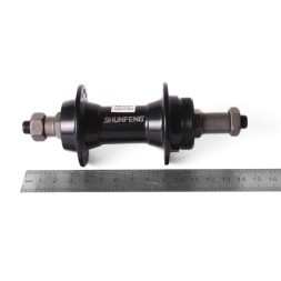 Велосипедная втулка Shunfeng, задняя, 146 мм, под трещотку, с эксцентриком, 36 отверстий, алюминий, промподшипник