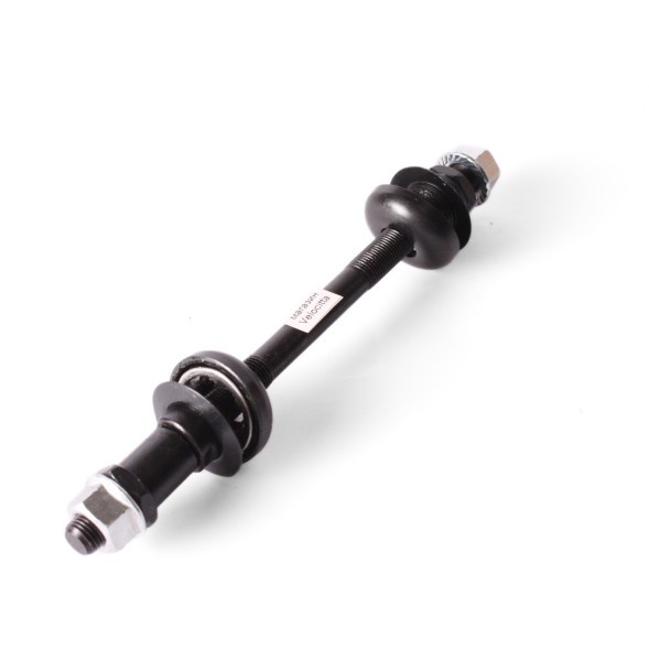 Ось велосипедная Shunfeng, для задней втулки, 3/8&amp;quot;x170 мм, с чашками, черная, конуса с пыльниками