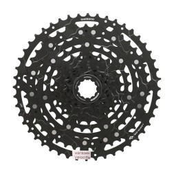 Кассета велосипедная Shimano Cues LG300-10, Linkglide, 10 скоростей, 11-48T, черный