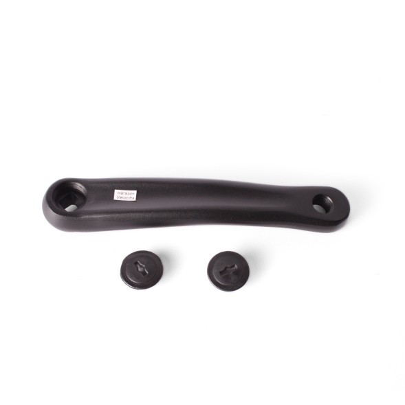 Шатун левый AL01, 170 мм, ромб, алюминий, резьба 9/16&amp;quot;, черный