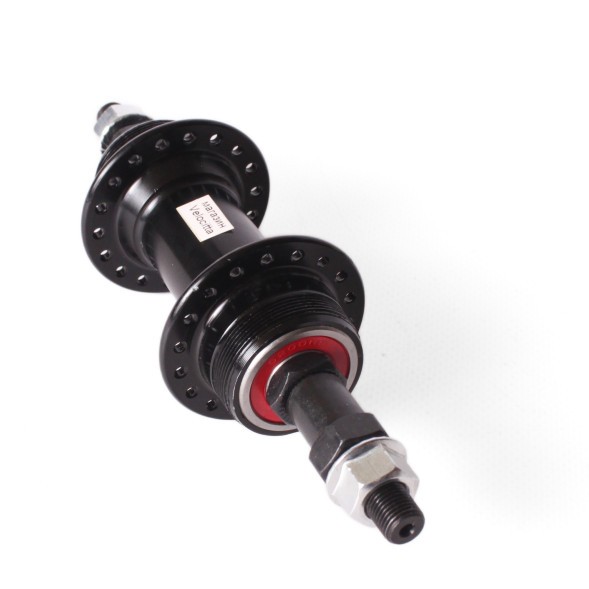 Втулка велосипедная, задняя, 175 мм, под дисковый тормоз, под трещотку, 36H, алюминий, пром. подшипник