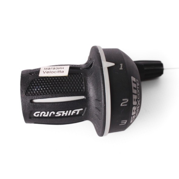 Велосипедный переключатель Sram SL MRX COMP Twister, грипшифт, 3 скорости, левый, с тросом