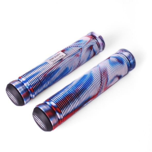 Грипсы для самоката Bestial Wolf, с барендами, 140 мм, синий