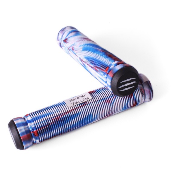 Грипсы для самоката Bestial Wolf, с барендами, 140 мм, синий