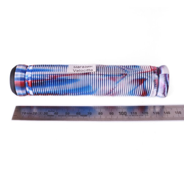 Грипсы для самоката Bestial Wolf, с барендами, 140 мм, синий