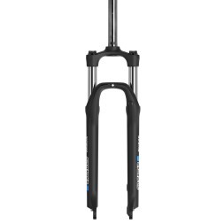 Вилка велосипедная 27,5" Easing ES-245-2, 1-1/8" (Ø 28.6 мм), ALU-корона, Disk Brake/V-Brake, регулировка отскока, ход 100 мм, FRK-27,5, черный