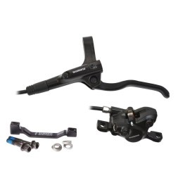 Тормоз передний гидравлический Shimano Acera BL-MT200(L)/BR-MT200(F), 750 мм, с адаптером F180 мм, комплект, б/уп.