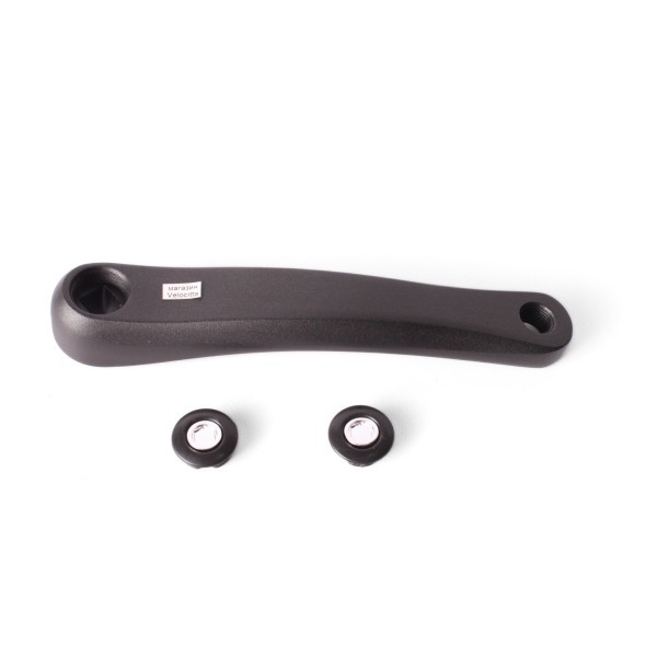 Шатун велосипедный AL05, левый, 170 мм, квадрат, алюминиевый, резьба 9/16&amp;quot;, черный