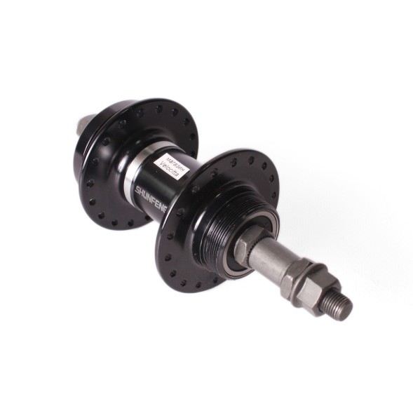 Велосипедная втулка Shunfeng, задняя, 170 мм, 36 отверстий, под диск, алюминий, промподшипник