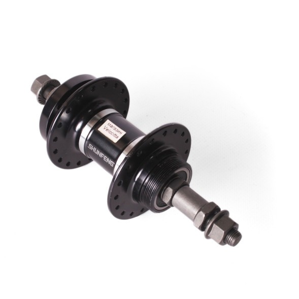 Велосипедная втулка Shunfeng, задняя, 170 мм, 36 отверстий, под диск, алюминий, промподшипник