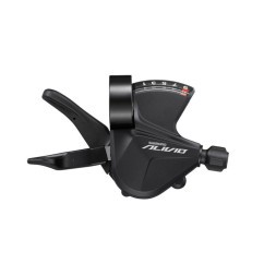 Велосипедный шифтер Shimano Alivio SL-M3100-R, триггер, правый, 9 скор., RapidFire Plus, Black, без уп.