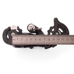 Переключатель задний MicroShift RD-M46L, SGS, 2/3x9 скоростей, крепление на болт, торг. уп.