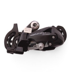 Переключатель задний MicroShift RD-M46L, SGS, 2/3x9 скоростей, крепление на болт, торг. уп.