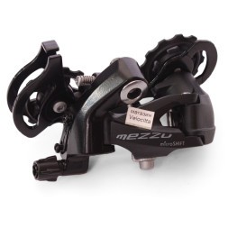 Переключатель задний MicroShift RD-M46L, SGS, 2/3x9 скоростей, крепление на болт, торг. уп.