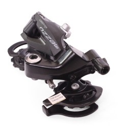 Переключатель задний MicroShift RD-M46L, SGS, 2/3x9 скоростей, крепление на болт, торг. уп.