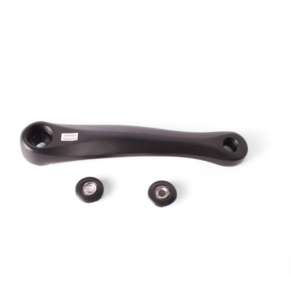 Шатун левый AL07, 170 мм, &amp;quot;под ромб&amp;quot;, алюминий, 9/16&amp;quot;, черный