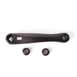 Шатун левый AL07, 170 мм, &amp;quot;под ромб&amp;quot;, алюминий, 9/16&amp;quot;, черный