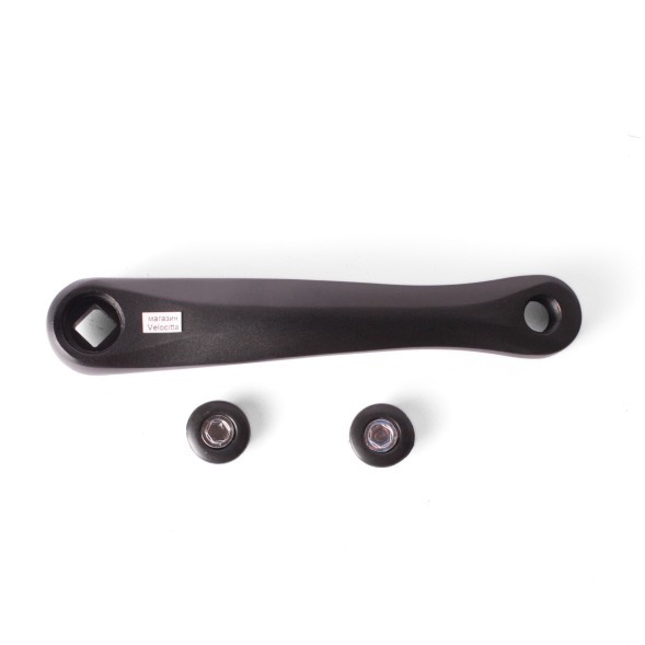 Шатун левый AL07, 170 мм, &amp;quot;под ромб&amp;quot;, алюминий, 9/16&amp;quot;, черный