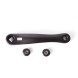Шатун левый AL07, 170 мм, &amp;quot;под ромб&amp;quot;, алюминий, 9/16&amp;quot;, черный