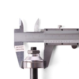 Ось задней втулки Shunfeng SF-AX12R, 3/8"x175 мм, под гайки, на промподшипниках (6200-2RS)