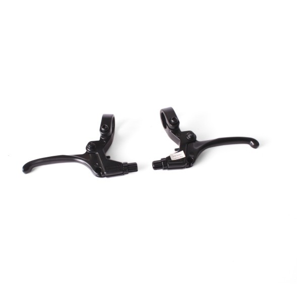 Тормозные ручки для велосипеда Rush (Radius), 3 пальца, под шифтер, алюминий, черный