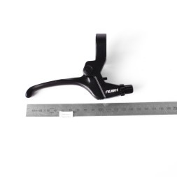 Тормозные ручки для велосипеда Rush (Radius), 3 пальца, под шифтер, алюминий, черный