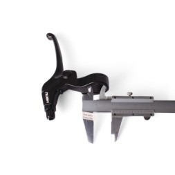 Тормозные ручки для велосипеда Rush (Radius), 3 пальца, под шифтер, алюминий, черный