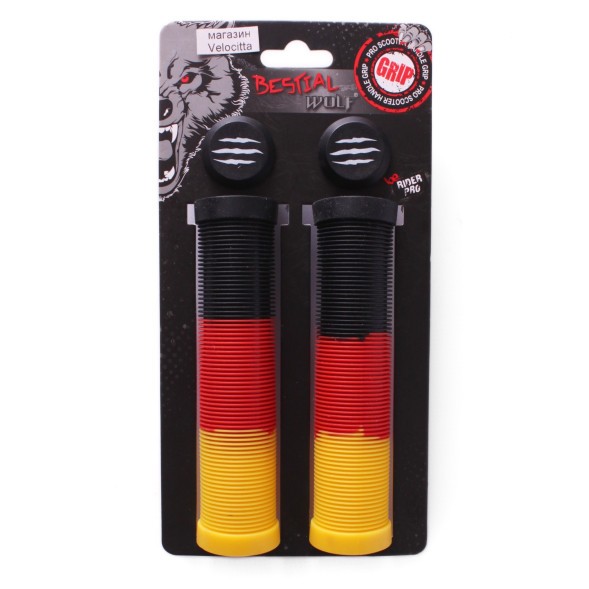 Грипсы для самоката Bestial Wolf Germany, с барендами, 140 мм