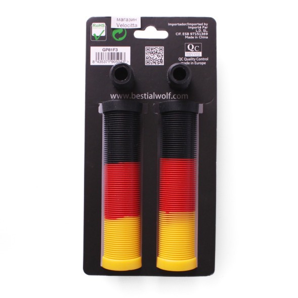 Грипсы для самоката Bestial Wolf Germany, с барендами, 140 мм