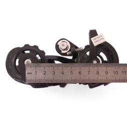 Суппорт-переключатель MicroShift RD-M46S, задний, 1/2x9 скоростей, GS лапка, крепление на болт, без уп.