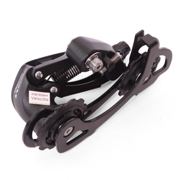 Суппорт-переключатель MicroShift RD-M46S, задний, 1/2x9 скоростей, GS лапка, крепление на болт, без уп.