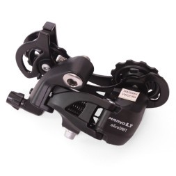 Суппорт-переключатель MicroShift RD-M46S, задний, 1/2x9 скоростей, GS лапка, крепление на болт, без уп.