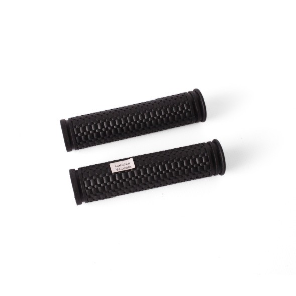 Грипсы велосипедные &amp;quot;Чешуя&amp;quot;, 120 мм, резиновые, черный