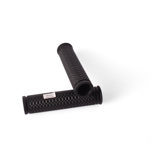 Грипсы велосипедные &amp;quot;Чешуя&amp;quot;, 120 мм, резиновые, черный