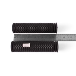 Грипсы велосипедные &amp;quot;Чешуя&amp;quot;, 120 мм, резиновые, черный
