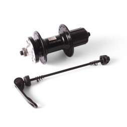 Втулка велосипедная Shunfeng, задняя, под кассету 8-9 ск., 145 мм, 36 отверстий, под диск, алюминий, промподшипник