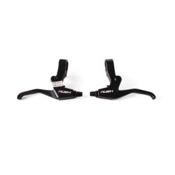 Ручки тормозные Rush (Radius), 2.5 пальца, V-брэйк, алюминий