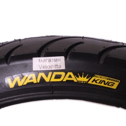 Велопокрышка Wanda 18"х2.40 (64-355), P1339, черная