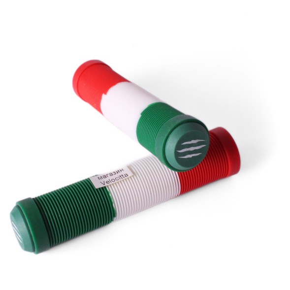 Набор грипсы с барендами Bestial Wolf Italy,140 мм, зеленый