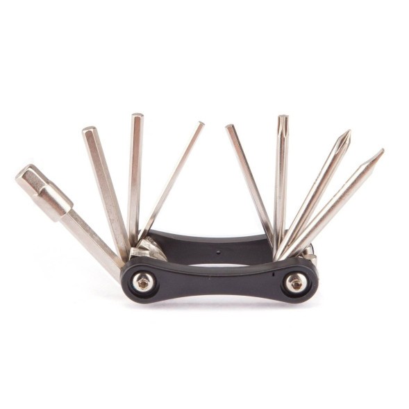 Набор складной Kenli KL-9833C, 9 предметов, шестигранники 5 шт., 2 отвертки, головка, алюминиевый держатель, Torx