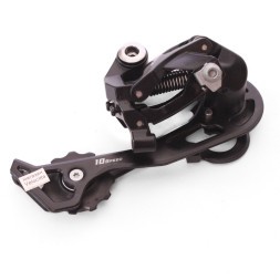 Задний переключатель MicroShift RD-M61L, SGS лапка, 2/3x10 скоростей, крепление на болт, черный