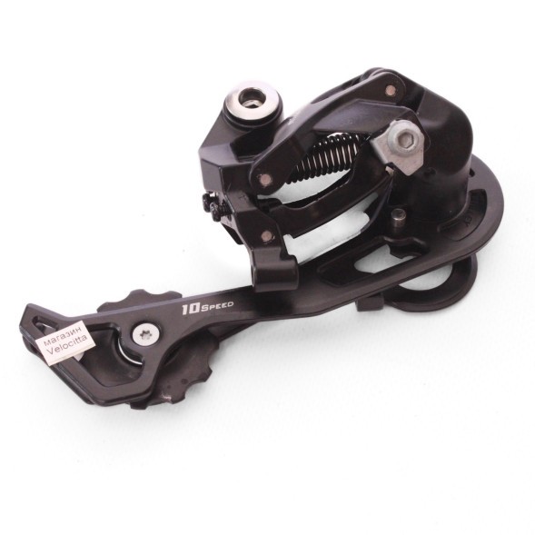 Задний переключатель MicroShift RD-M61L, SGS лапка, 2/3x10 скоростей, крепление на болт, черный