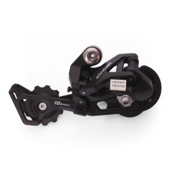 Задний переключатель MicroShift RD-M61L, SGS лапка, 2/3x10 скоростей, крепление на болт, черный