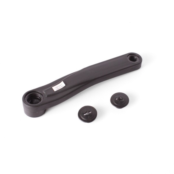 Шатун левый PC16, 170 мм, ромб, сталь, 9/16&amp;quot;, покрытие пластик, black