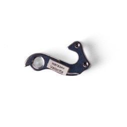 Петух велосипедный AD017, заднего перекл., с болтом, серебр., тип 7