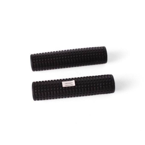 Грипсы велосипедные &amp;quot;Мелкий шип&amp;quot;, 120 мм, резина, черный
