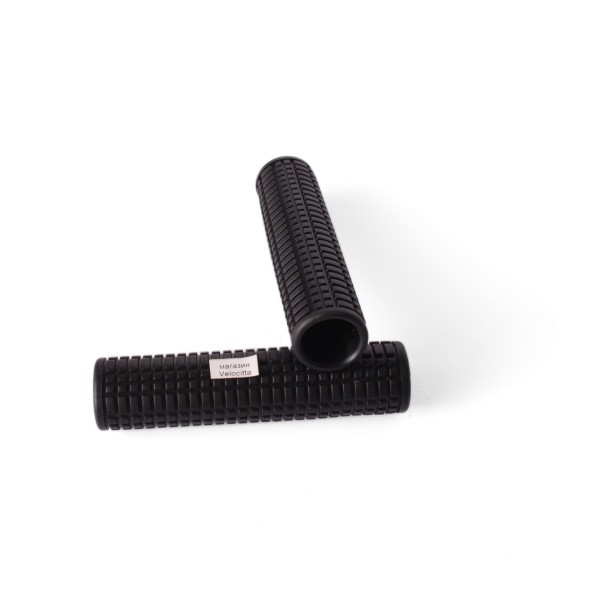 Грипсы велосипедные &amp;quot;Мелкий шип&amp;quot;, 120 мм, резина, черный