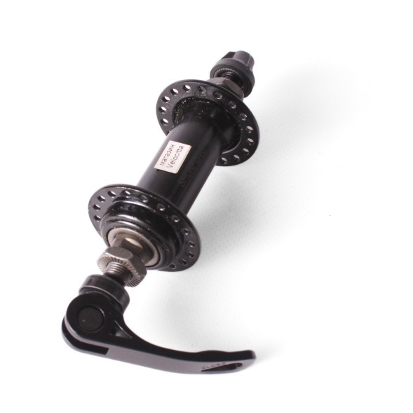 Втулка велосипедная Shunfeng, передняя, 108 мм, с эксцентриком, на гайках, черный